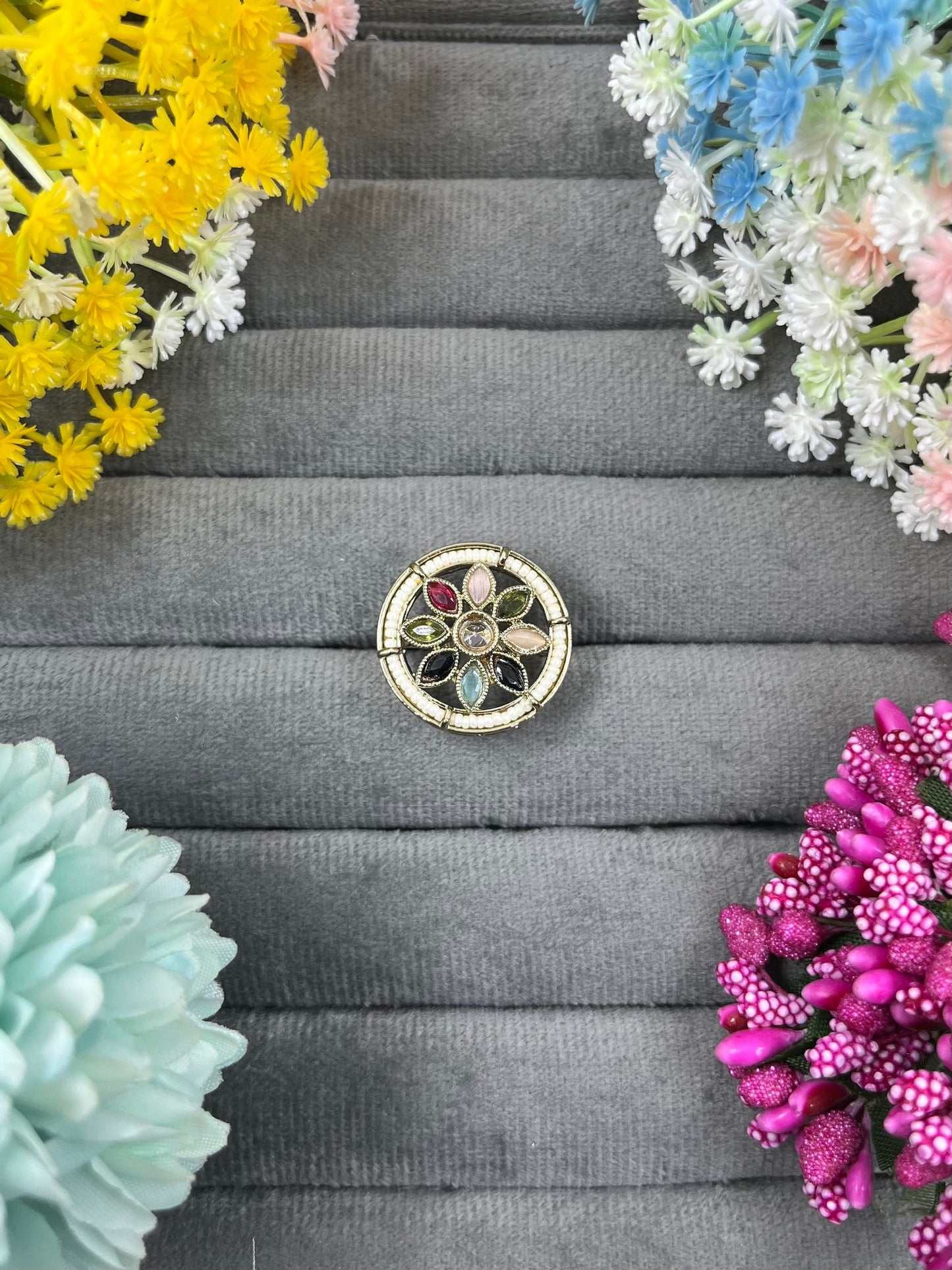Varsha Victorian Ring (Adjustable)