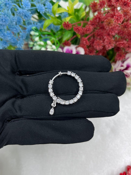 Eiliana American Diamond Nose Ring