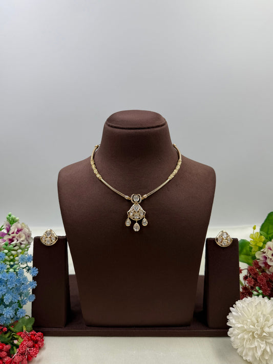 Georgia Moissanite Hasli Necklace