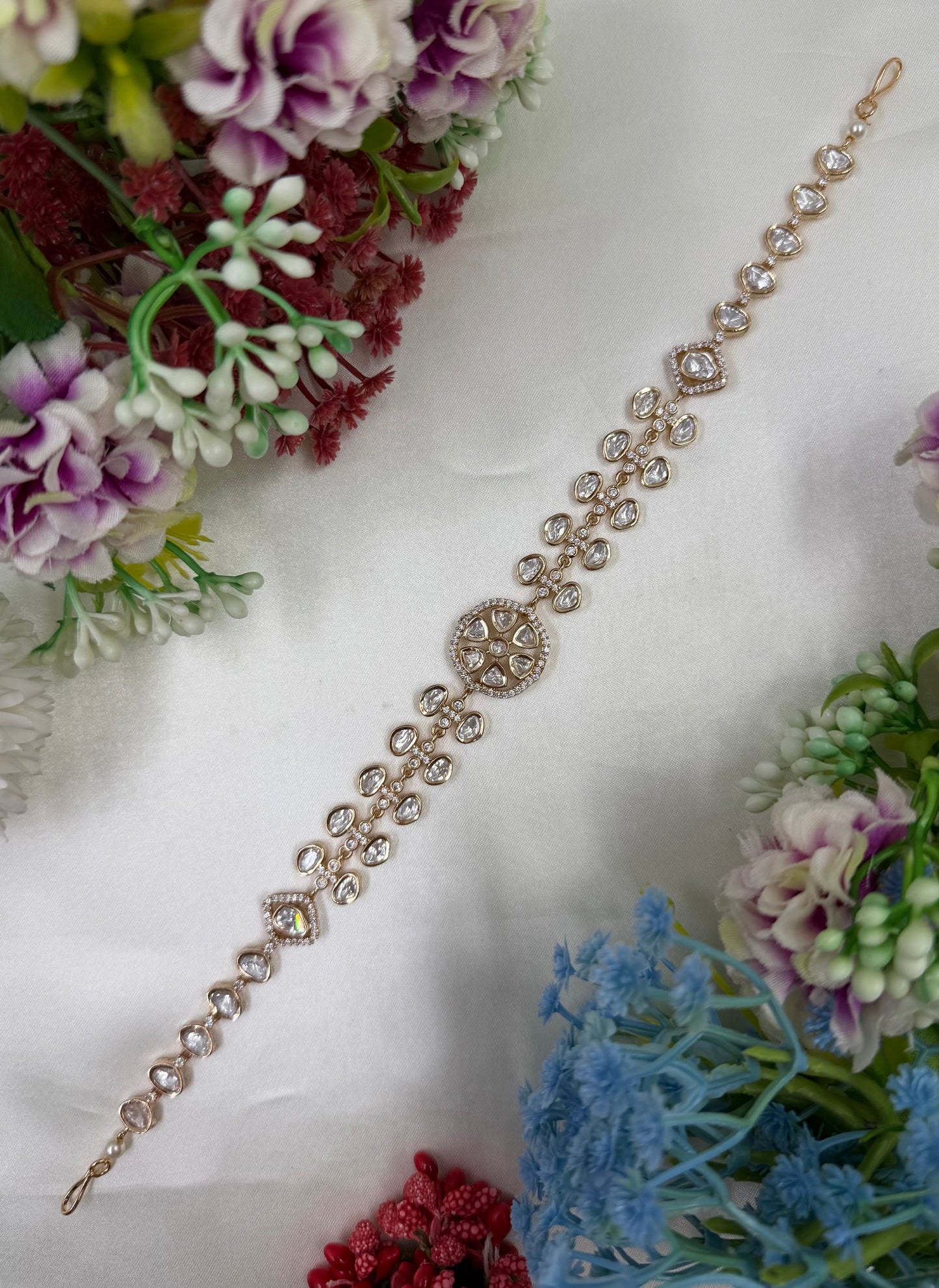 Alia Moissanite Sheesh Patti