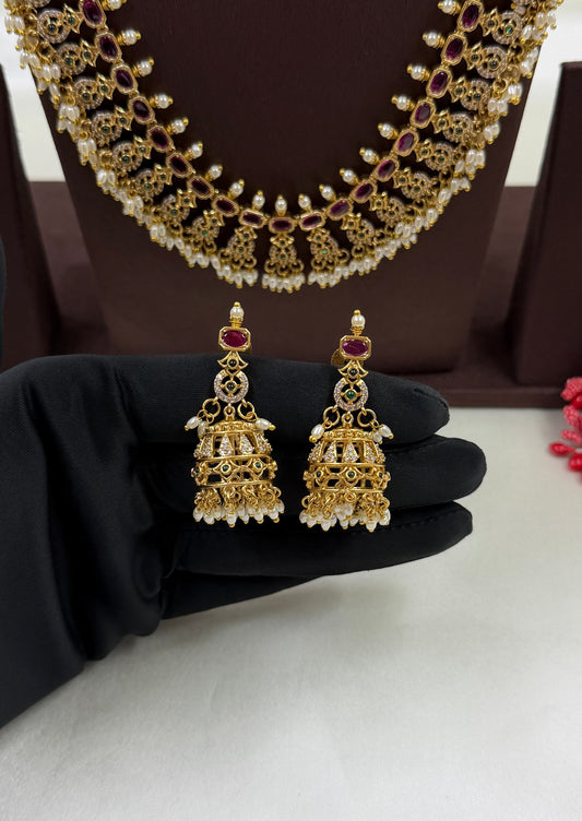 Sonam Premium Traditional Combo Necklace