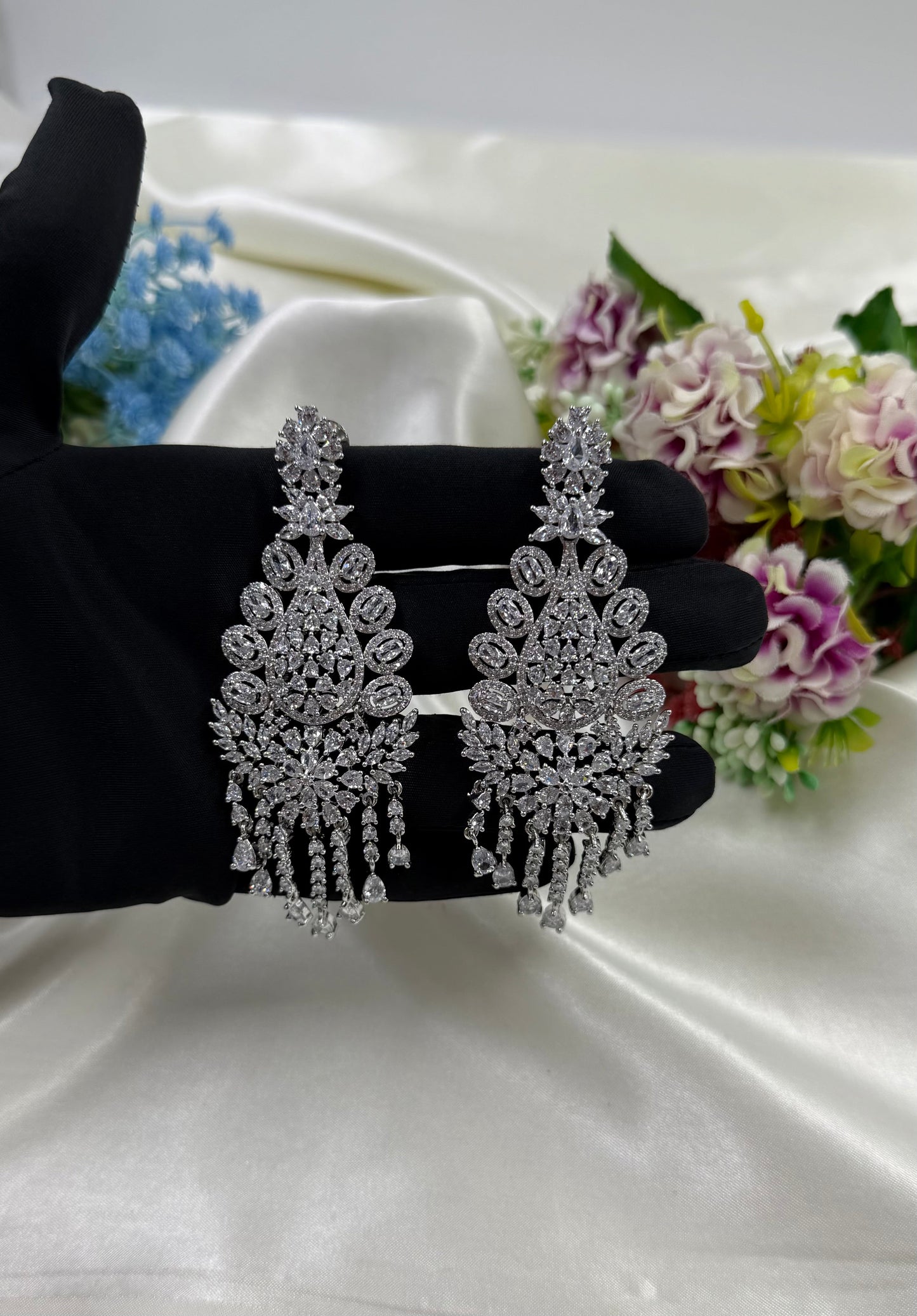 Tanvi American Dimond Premium Earing