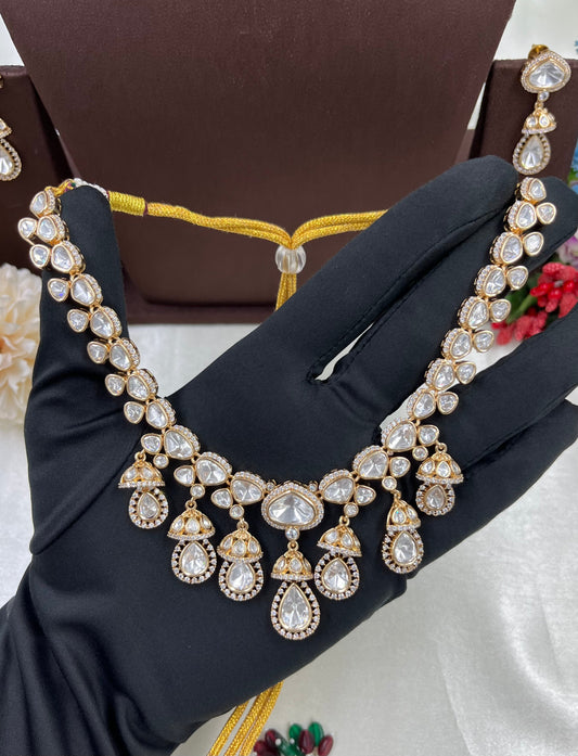 Asha Moissanite Necklace