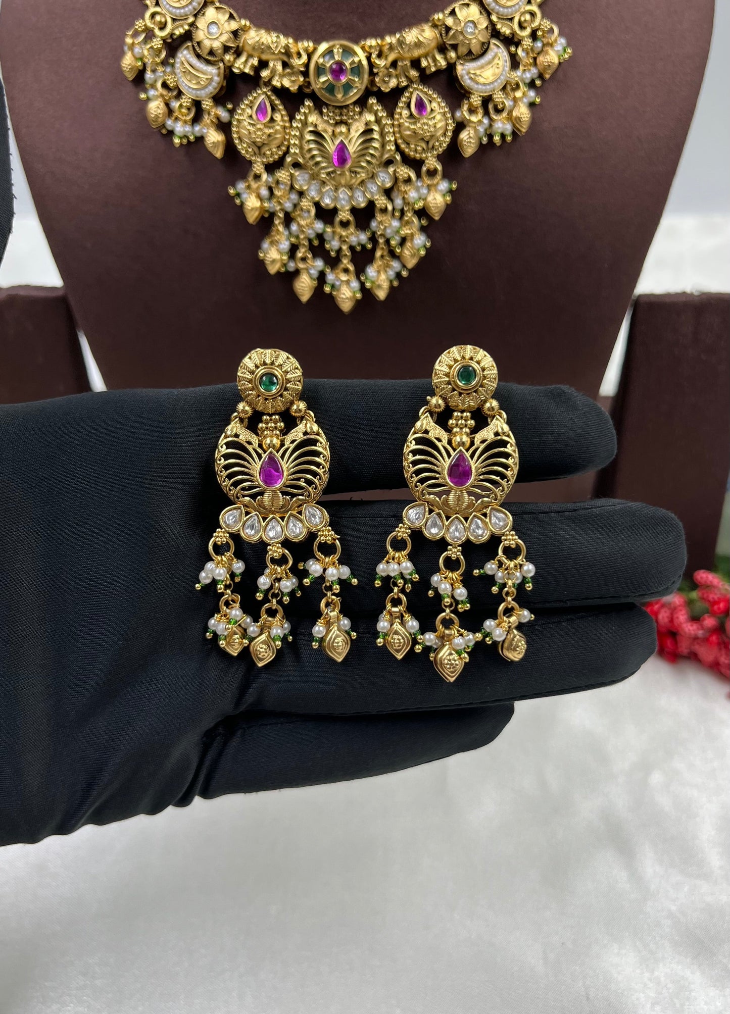 Chitra Heritage Necklace Set