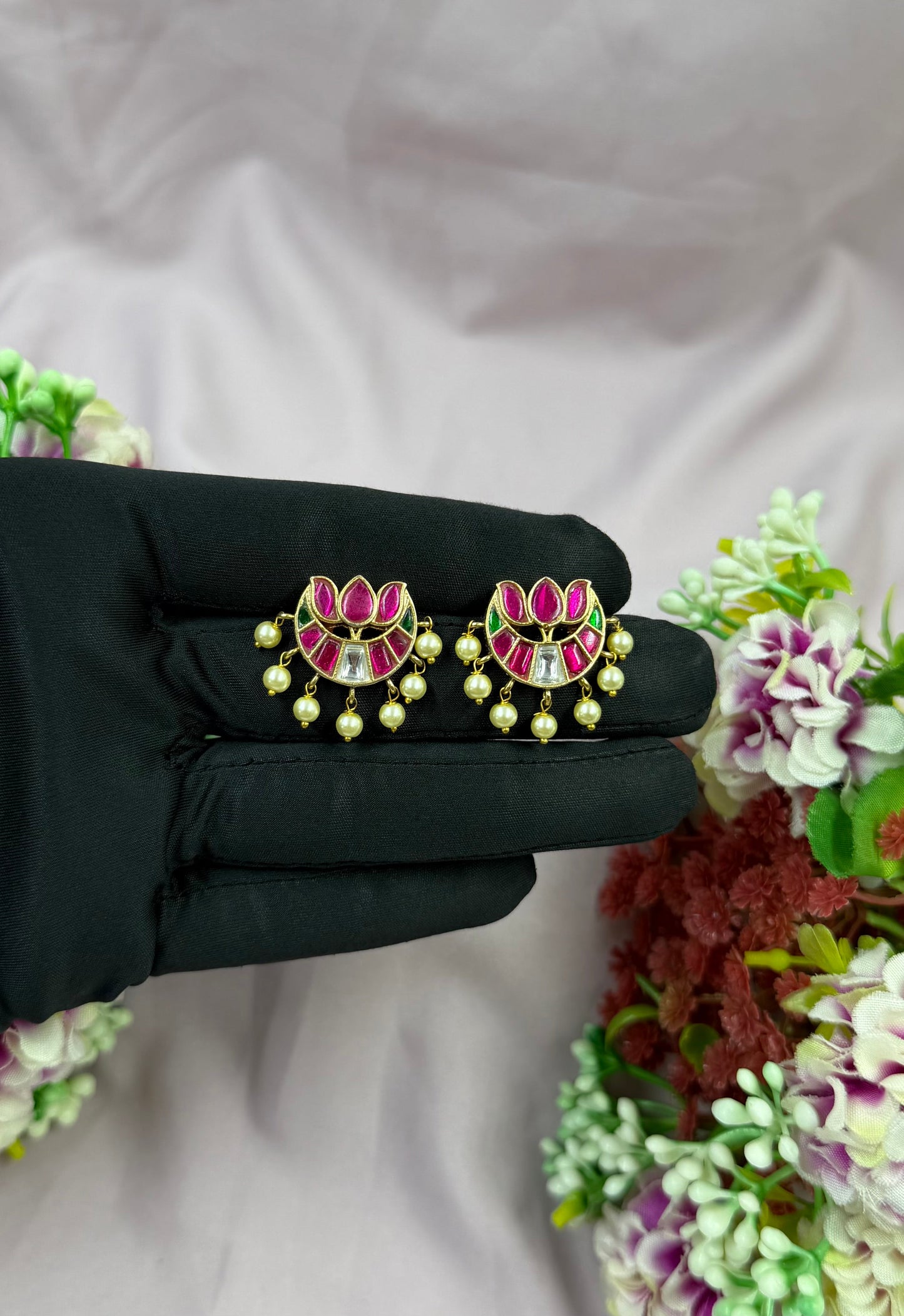 Samyukta Jaipuri Kundan Earing