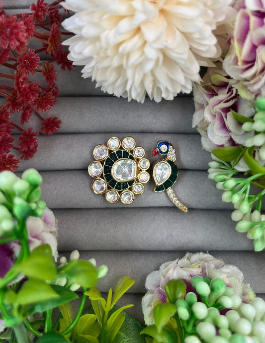 Riwaayat Moissanite Ring (Adjustable)