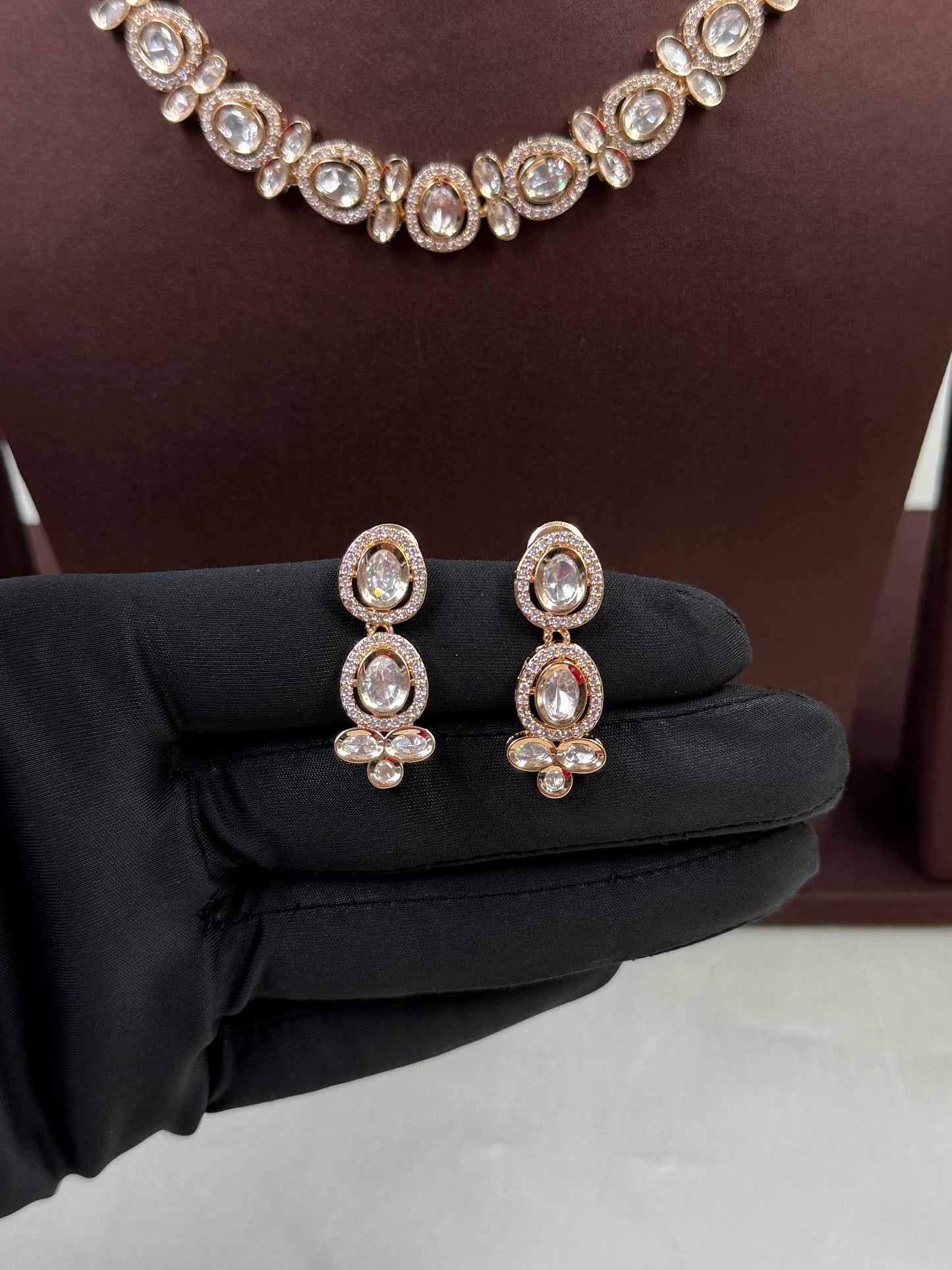 Hina Moissanite Delicate Necklace