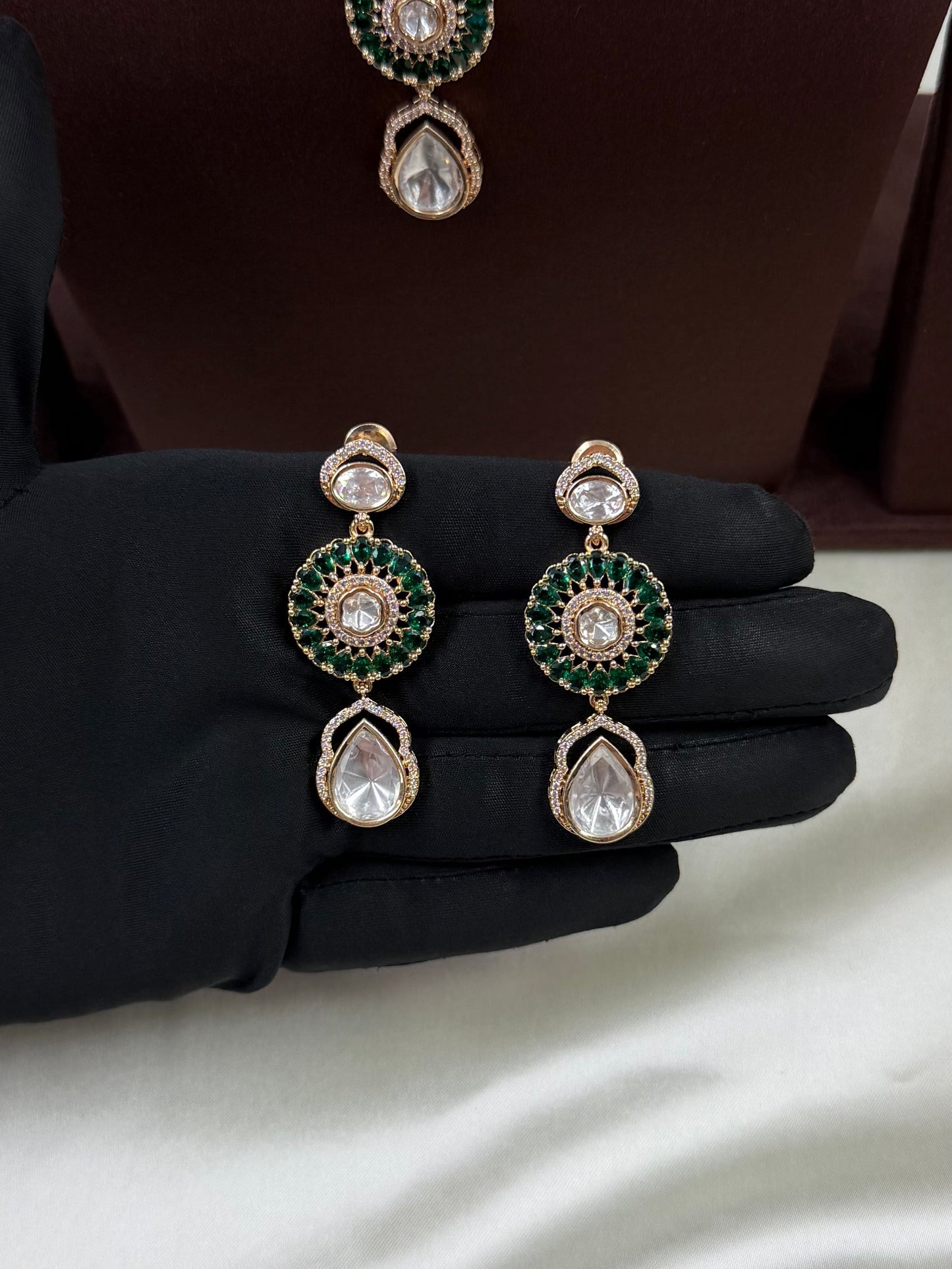 Mugdha Moissanite Delicate Necklace