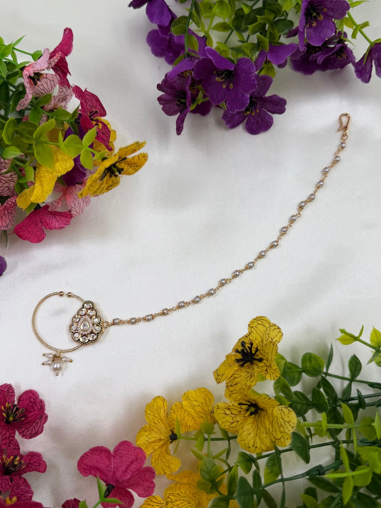 Nita Moissanite Nose Ring