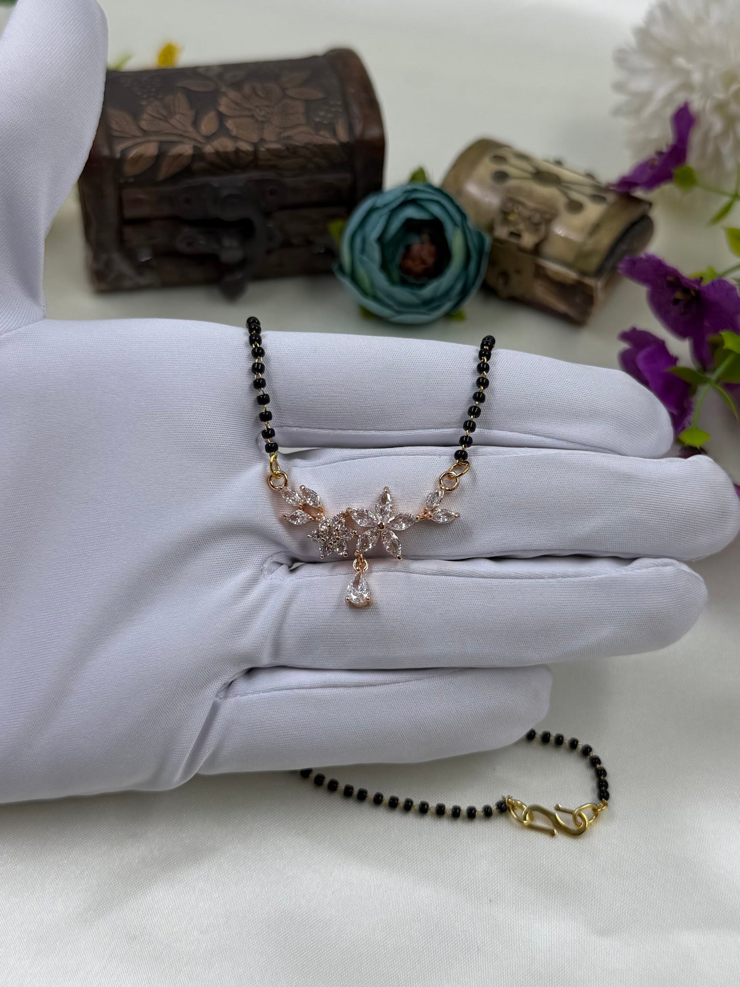 AD Rose Gold Mangalsutra