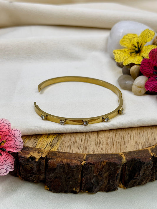 Camille Anti-Tarnish Stainless Steel Bracelet (Openable)