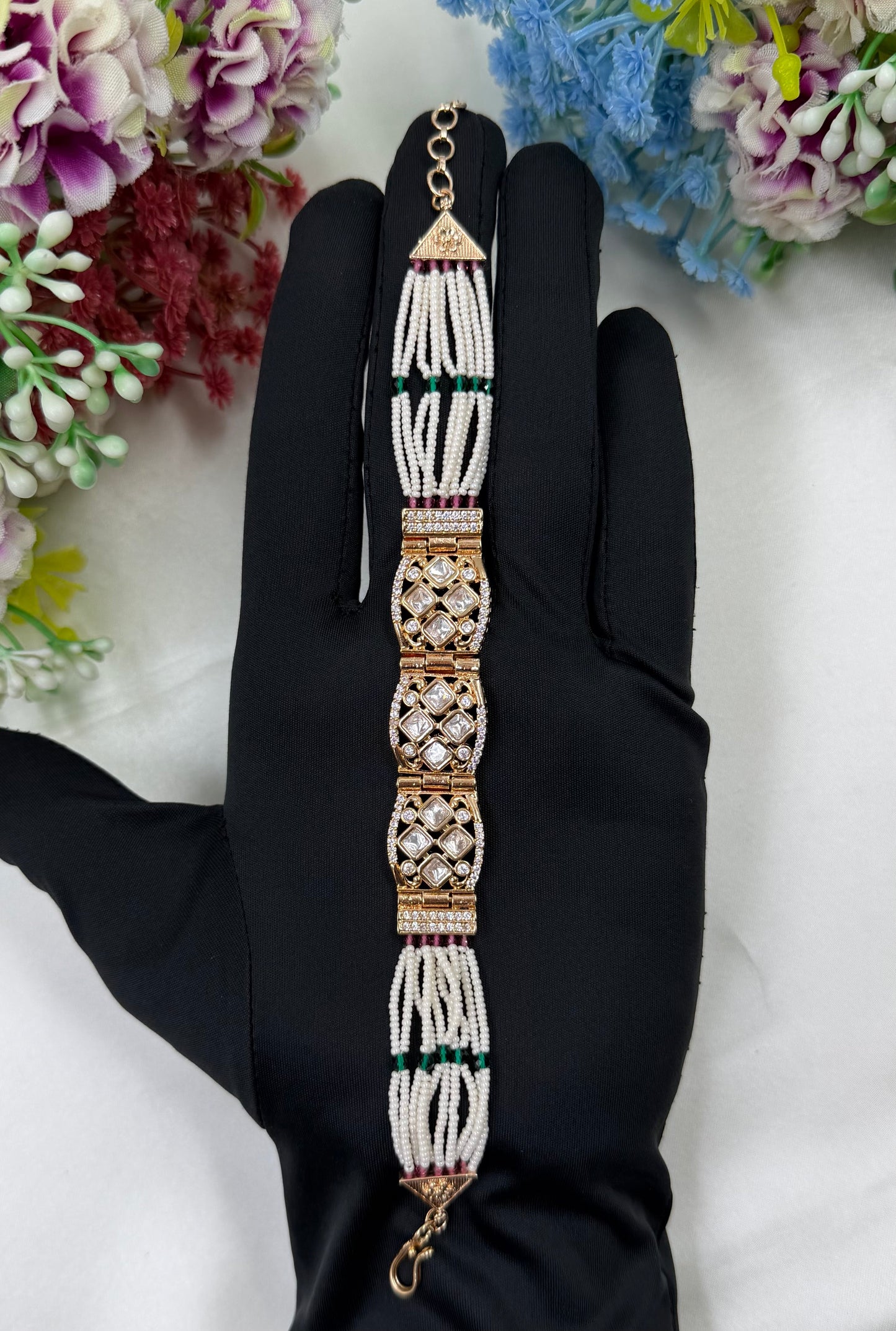 Pooja Moissanite Bracelet
