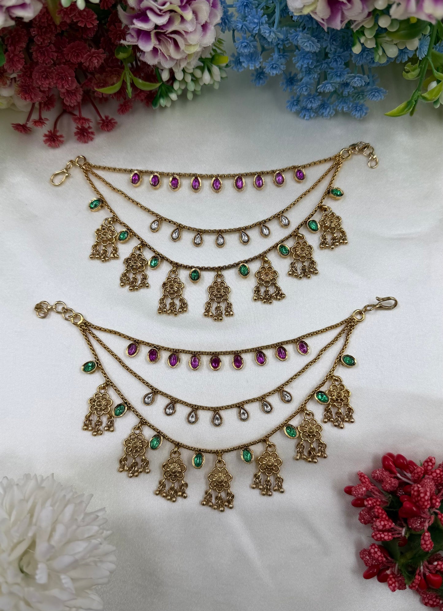 Aarvi Heritage Ear Chain