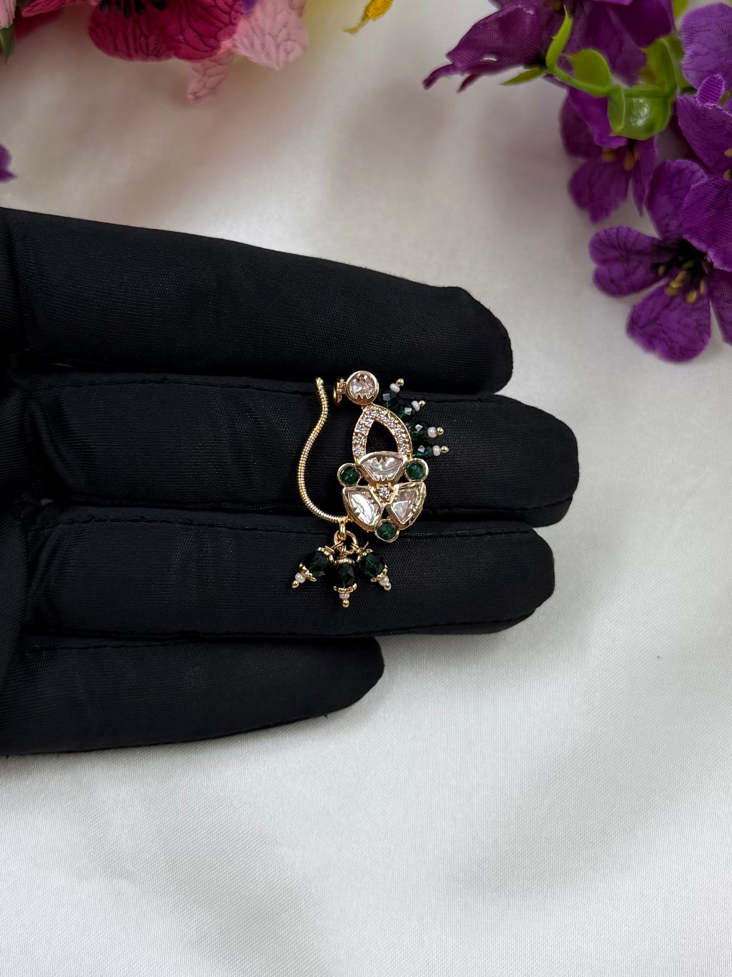 Jennifer Moissanite Nose Ring