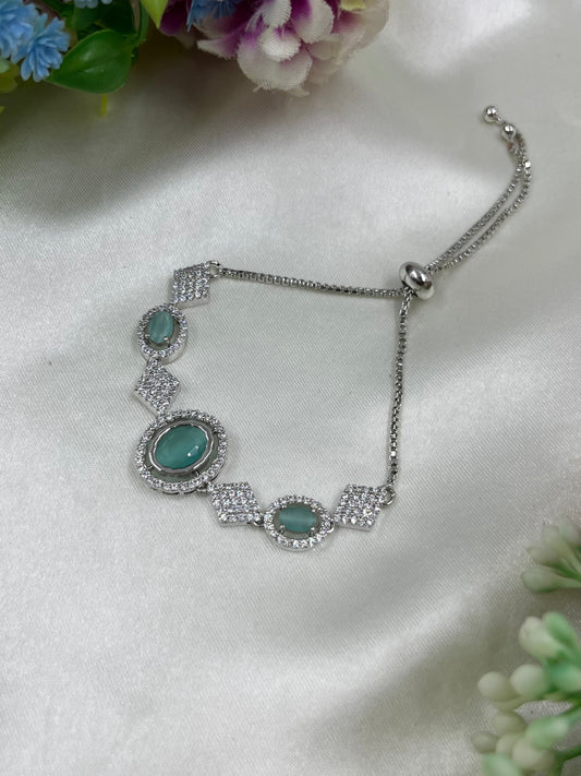 Lainey American Diamond Bracelet (Adjustable)