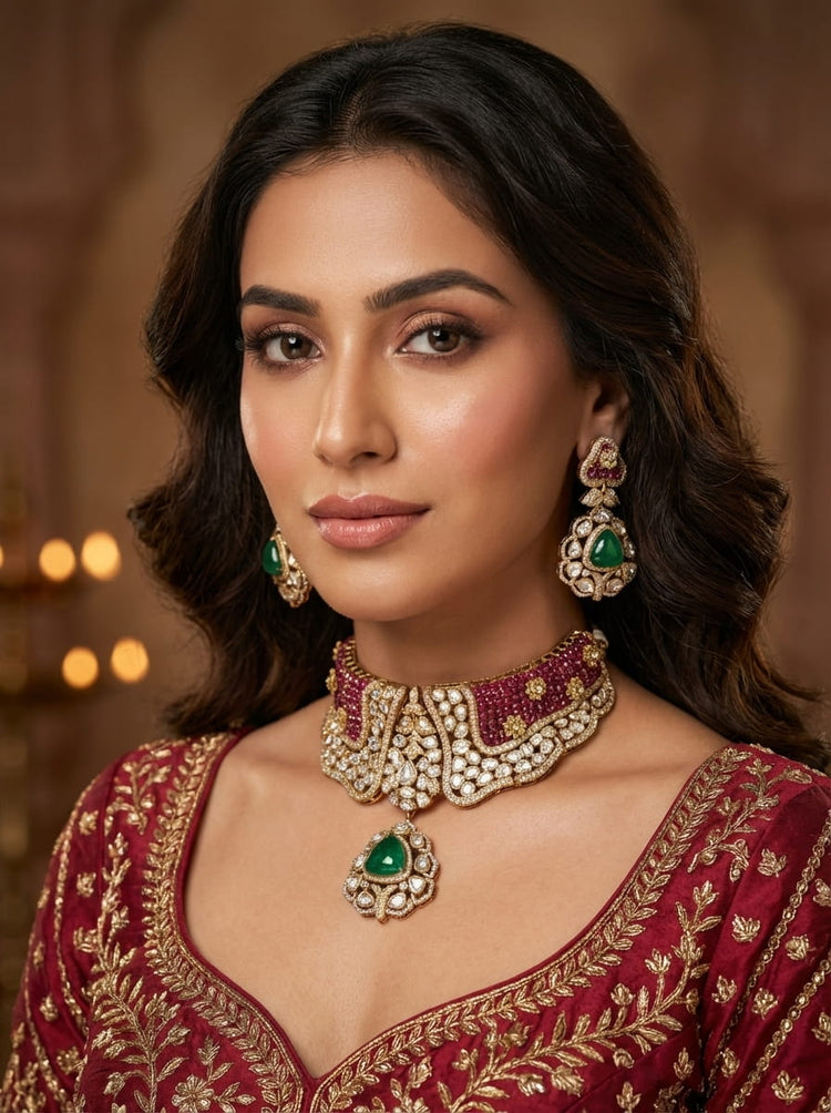 Polki & Jaipuri Kundan Sets