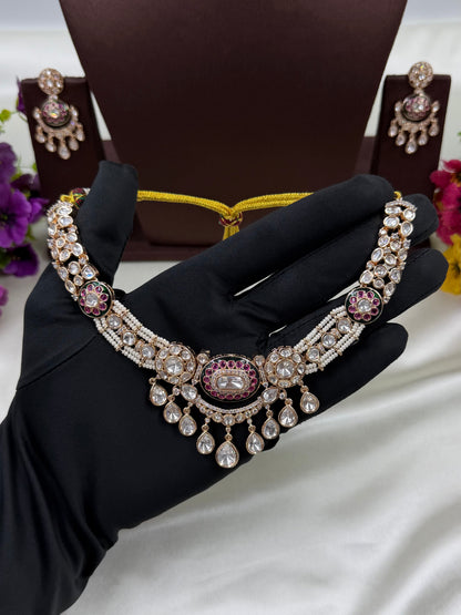 Sikki Moissanite Necklace