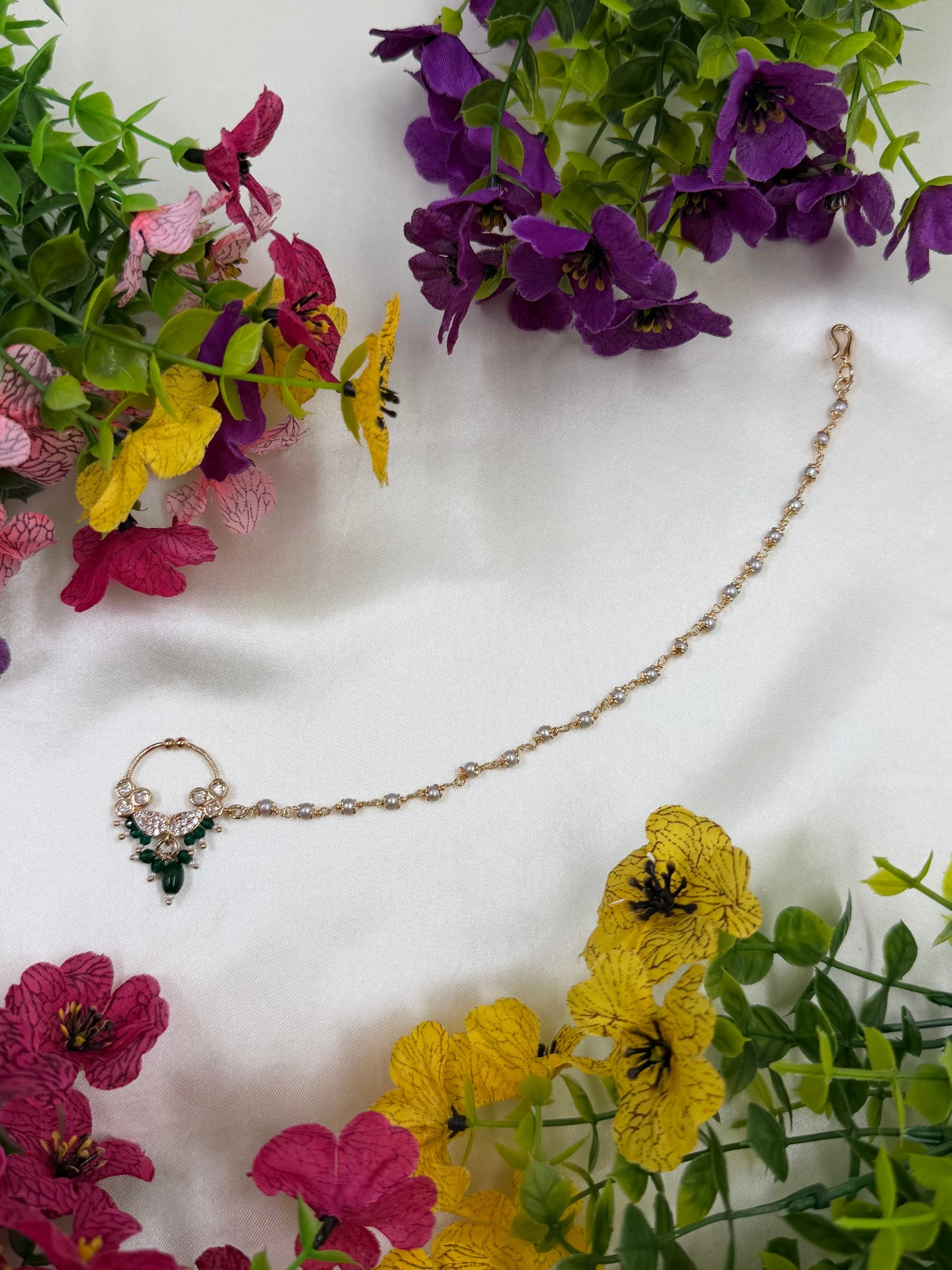 Taniya Moissanite Nose Ring