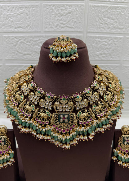 Mirabai Heritage Semi Bridal Set