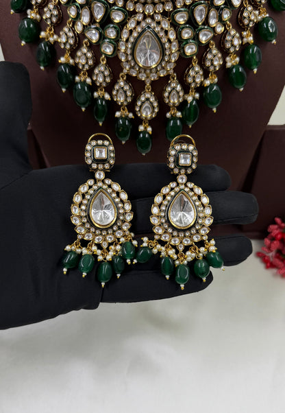 Trisha Polki Kundan Necklace Set