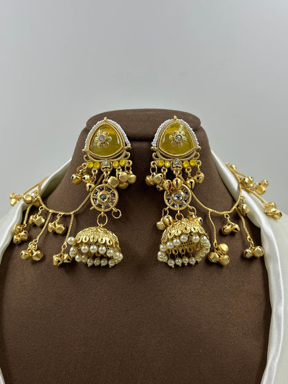 Daksha Kashmiri Earing with Earchain