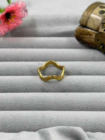 Tiana Anti-Tarnish Stainless Steel Ring