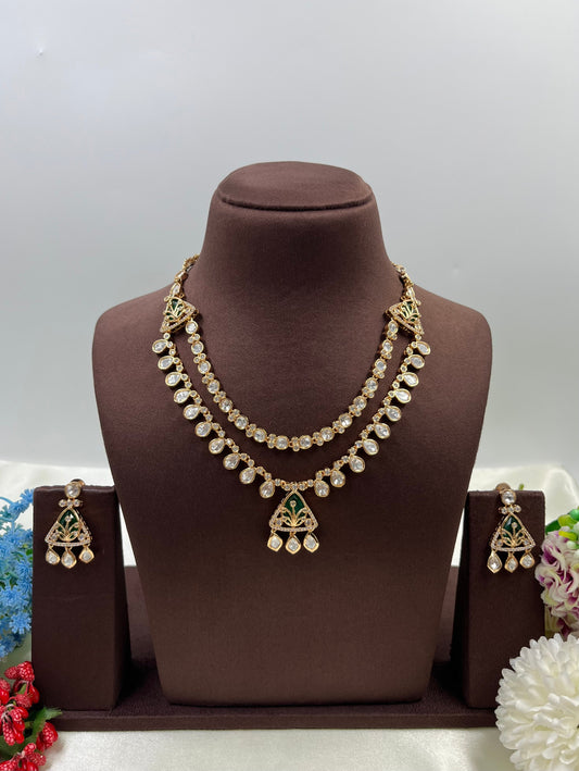 Priya Moissanite Delicate Necklace