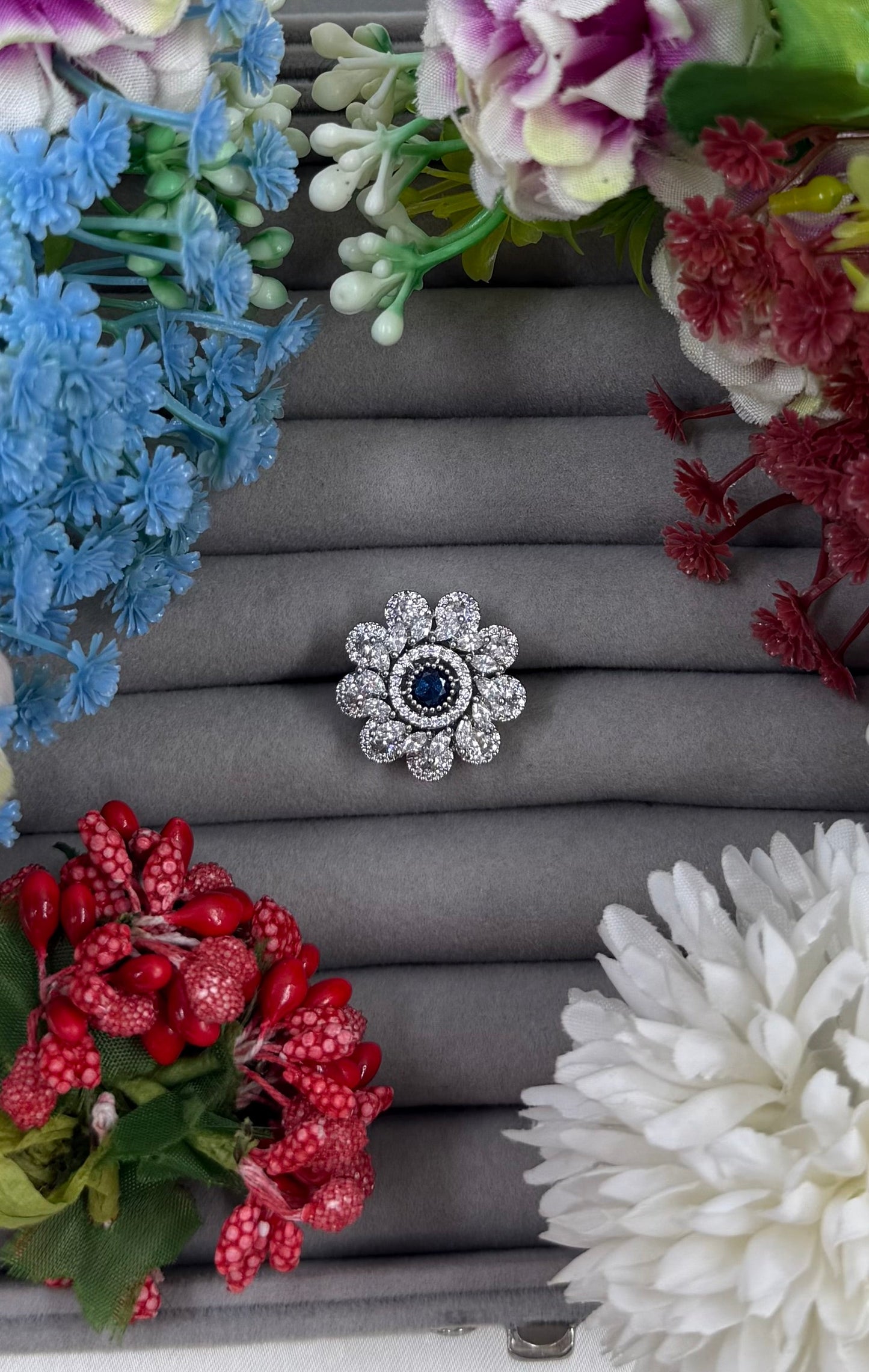Zoey American Diamond Ring (Adjustable)