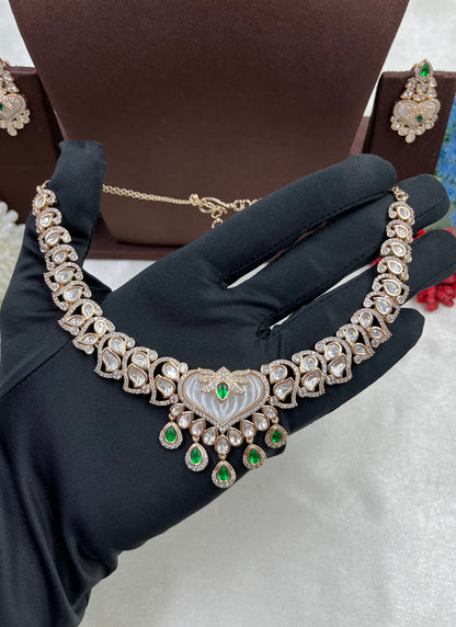 Trisha Moissanite Necklace