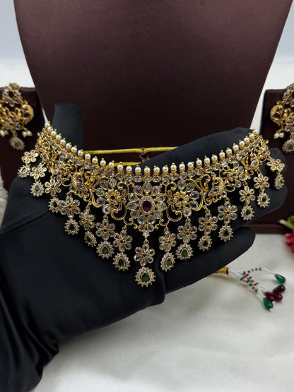 Alka Traditional Choker Necklace Set