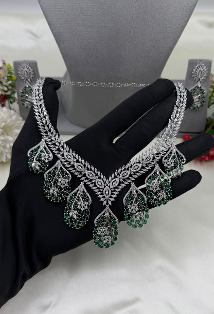 Hansika American Diamond Necklace