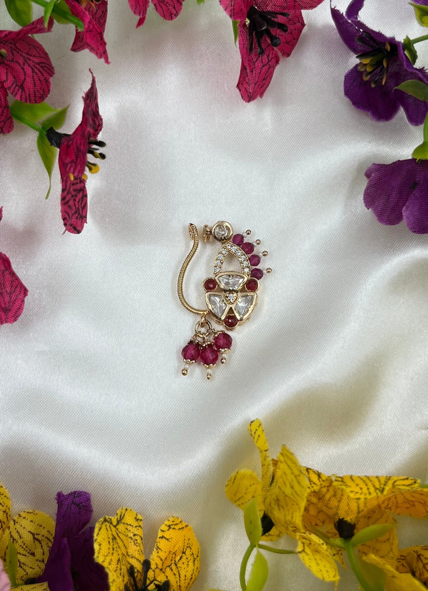 Jennifer Moissanite Nose Ring