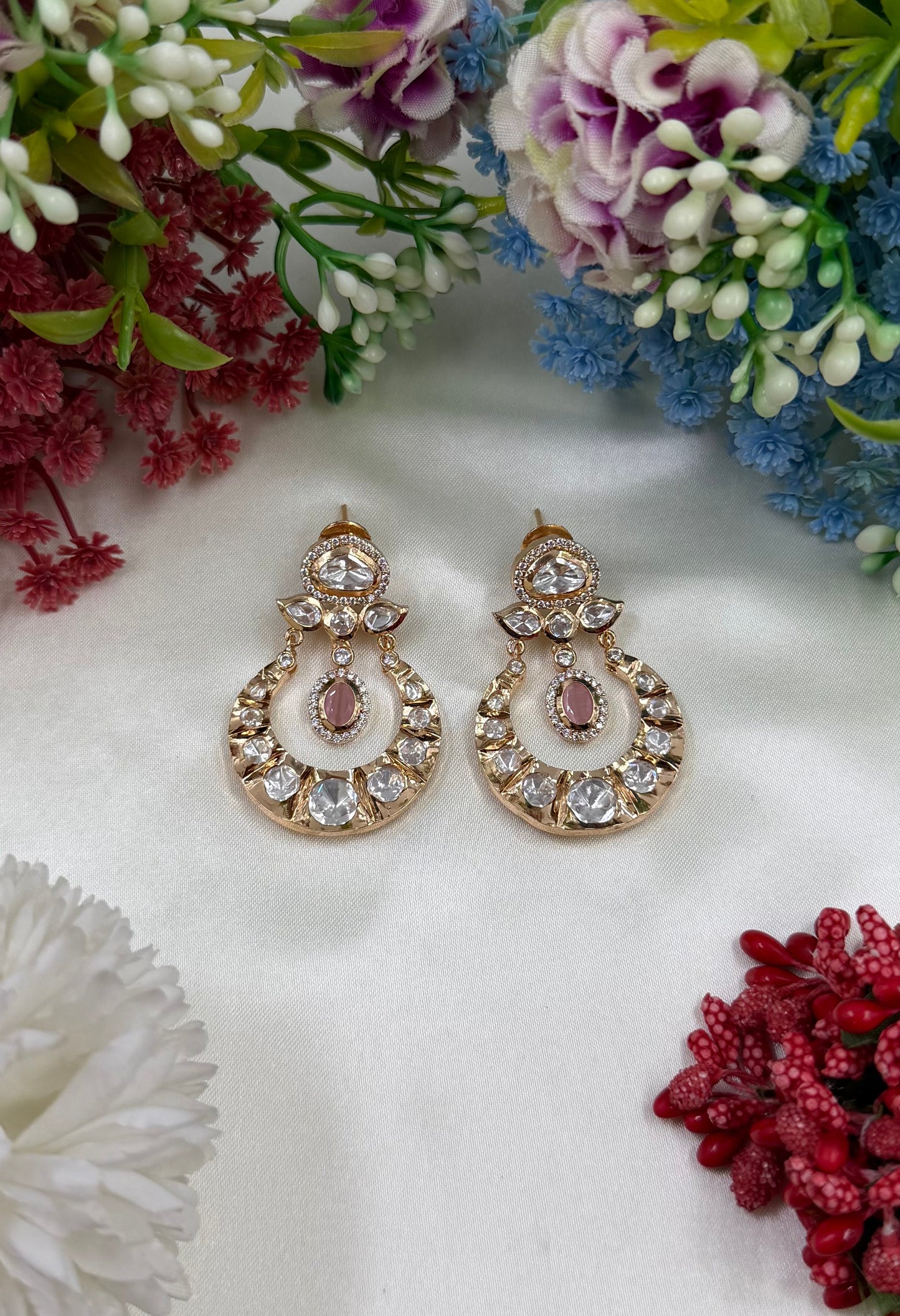 Abiha Moissanite Earring