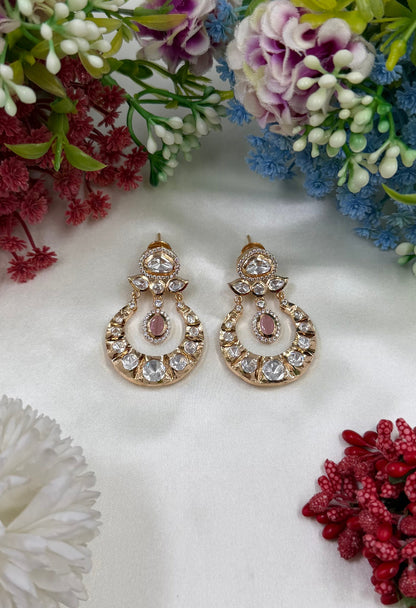 Abiha Moissanite Earring