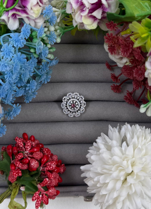 Sadie American Diamond Ring (Adjustable)