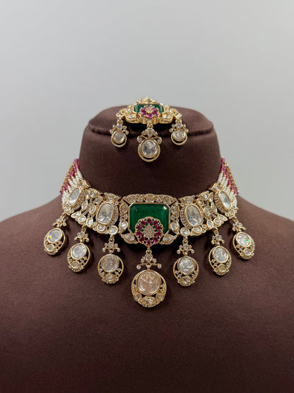 Ayesha Moissanite Necklace