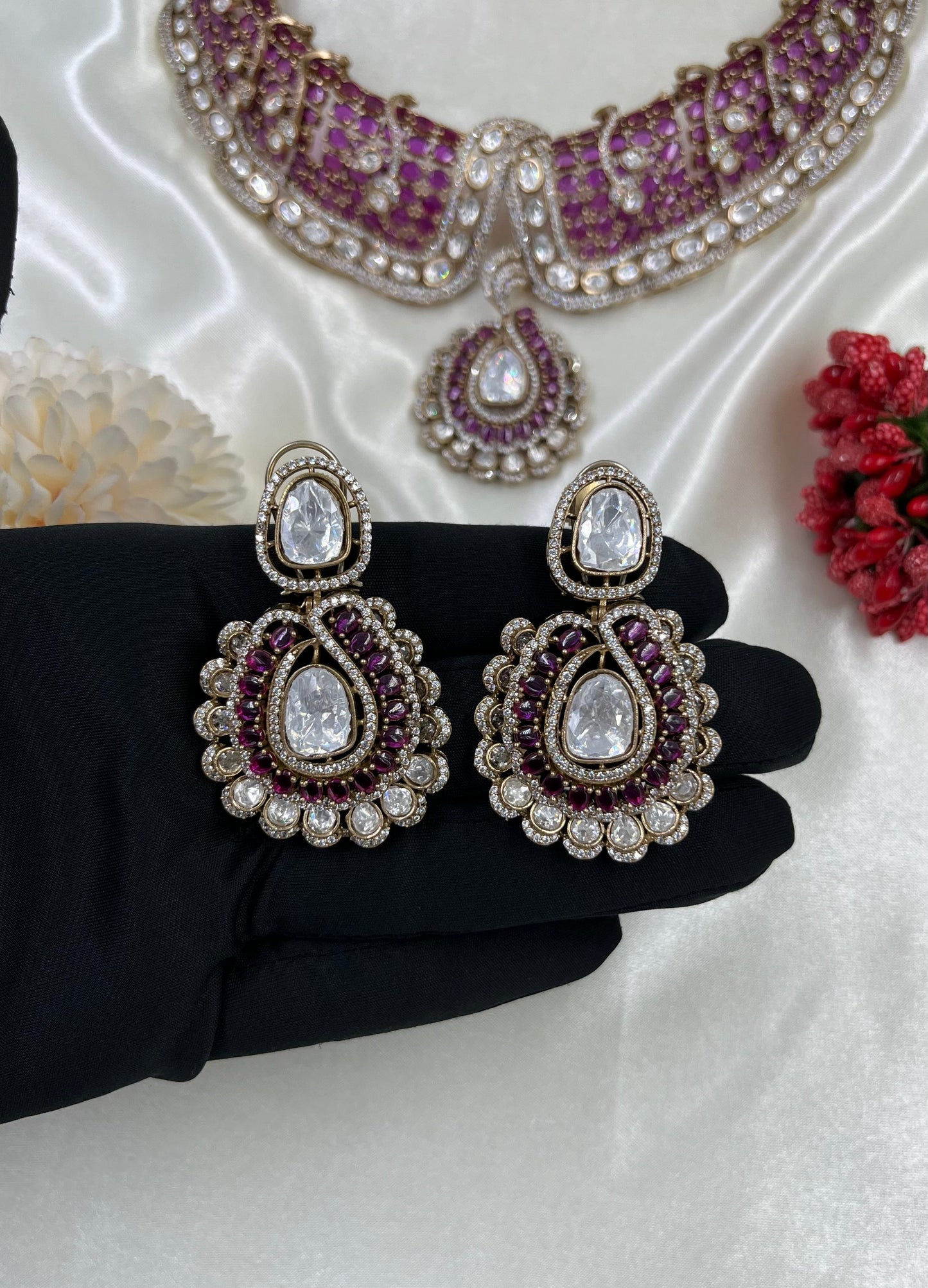 Aisha Premium Kundan Necklace
