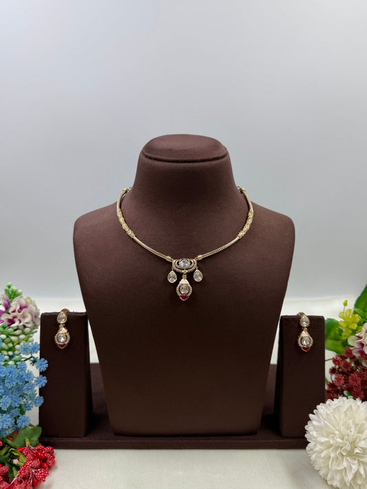 Norika Moissanite Hasli Necklace