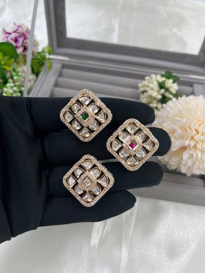 Golden Embrace Moissanite Ring