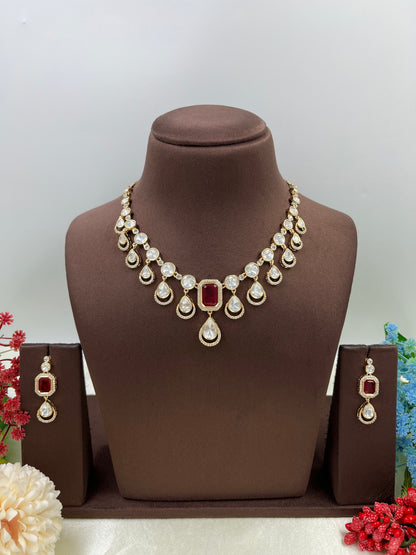 Tarabai Premium Moissanite Necklace