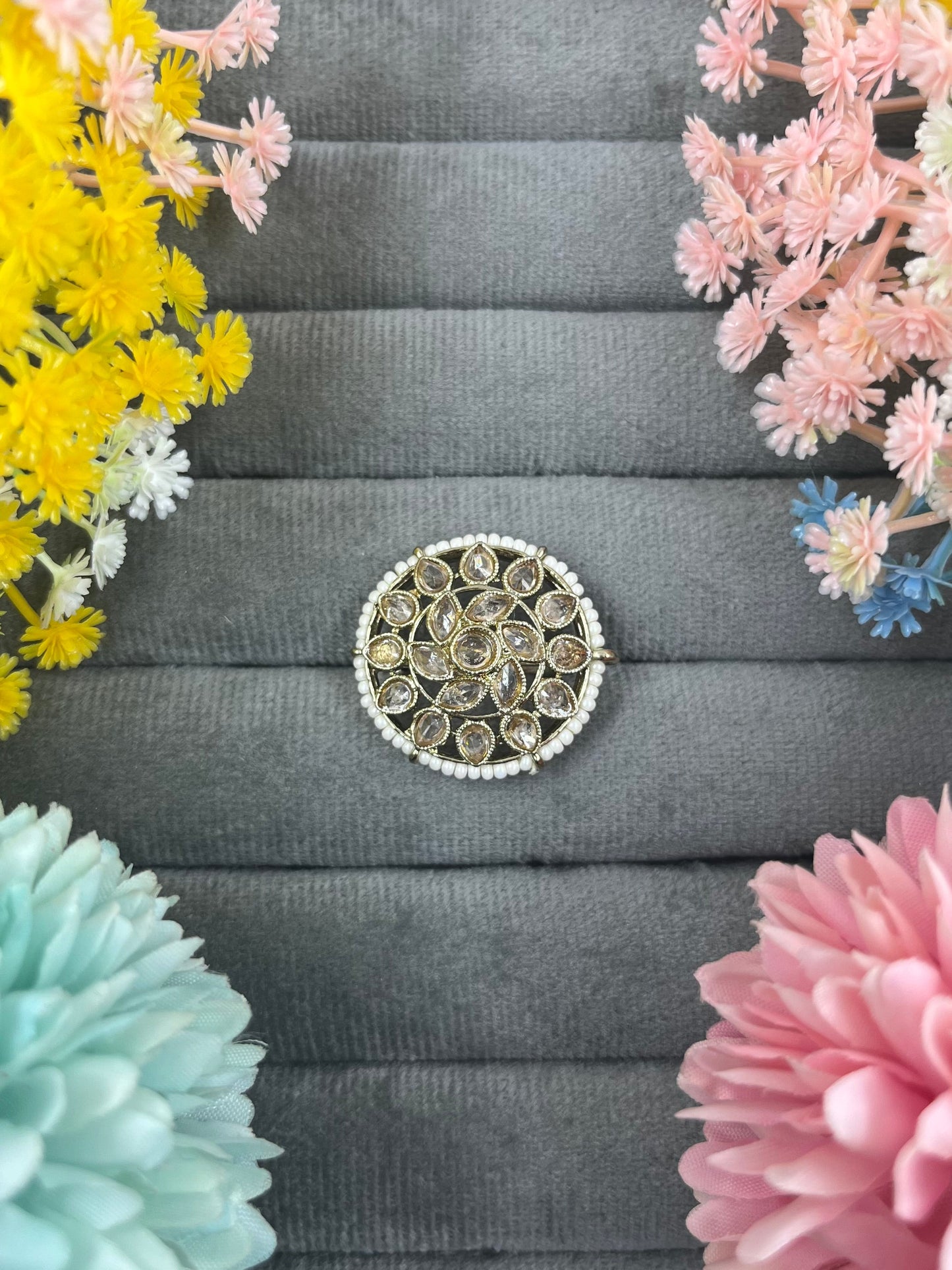 Shikha Victorian Ring (Adjustable)
