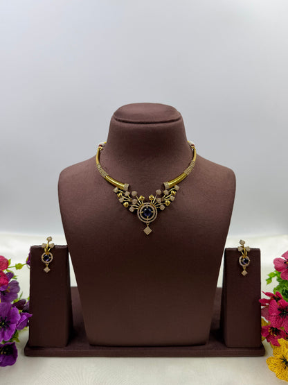 Arpita Traditional Victorian Hasli Necklace