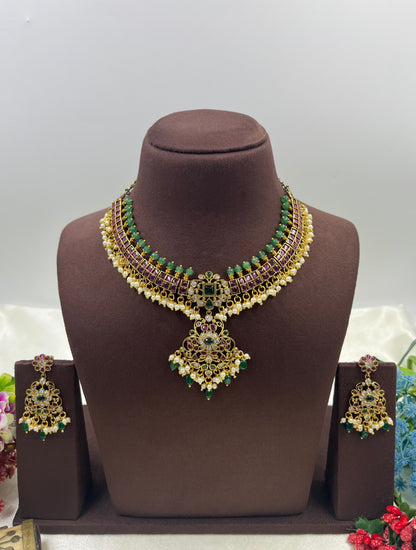 Priya Traditional Victorian Necklace