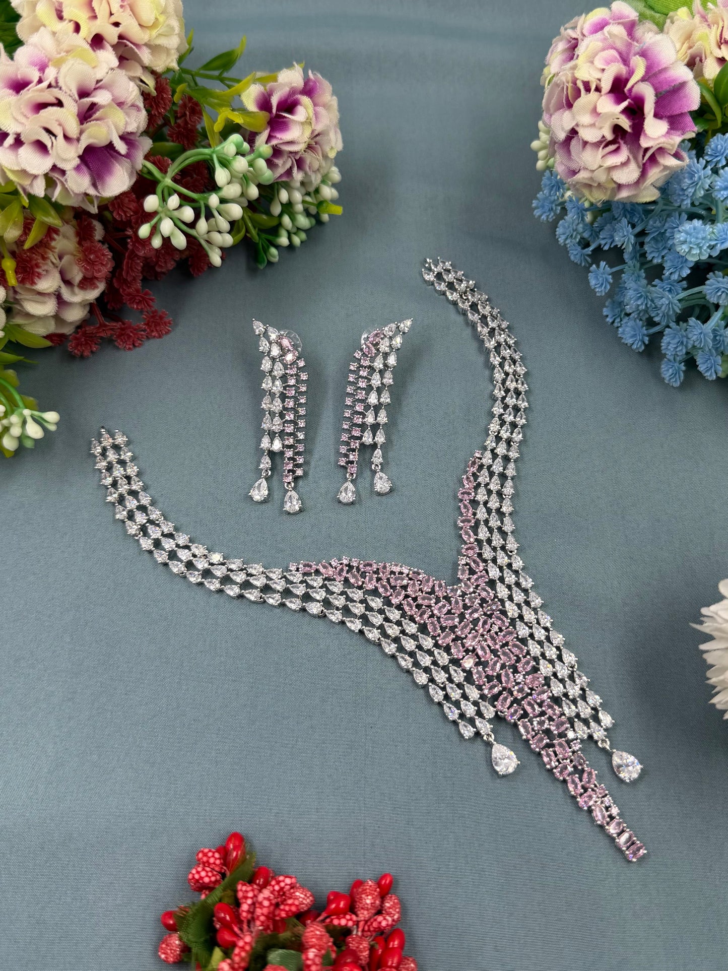 Aditi American Diamond Necklace