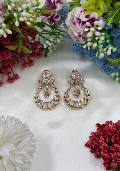 Abiha Moissanite Earring
