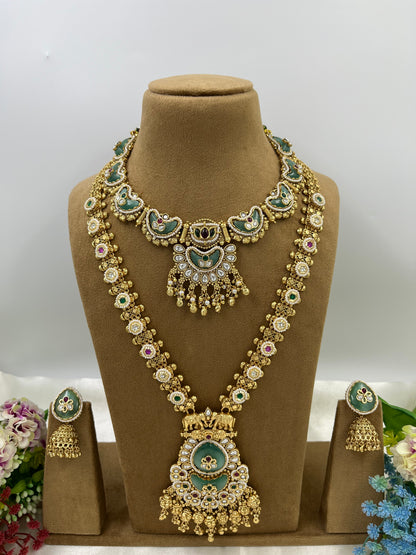 Vedhika Heritage Combo Necklace