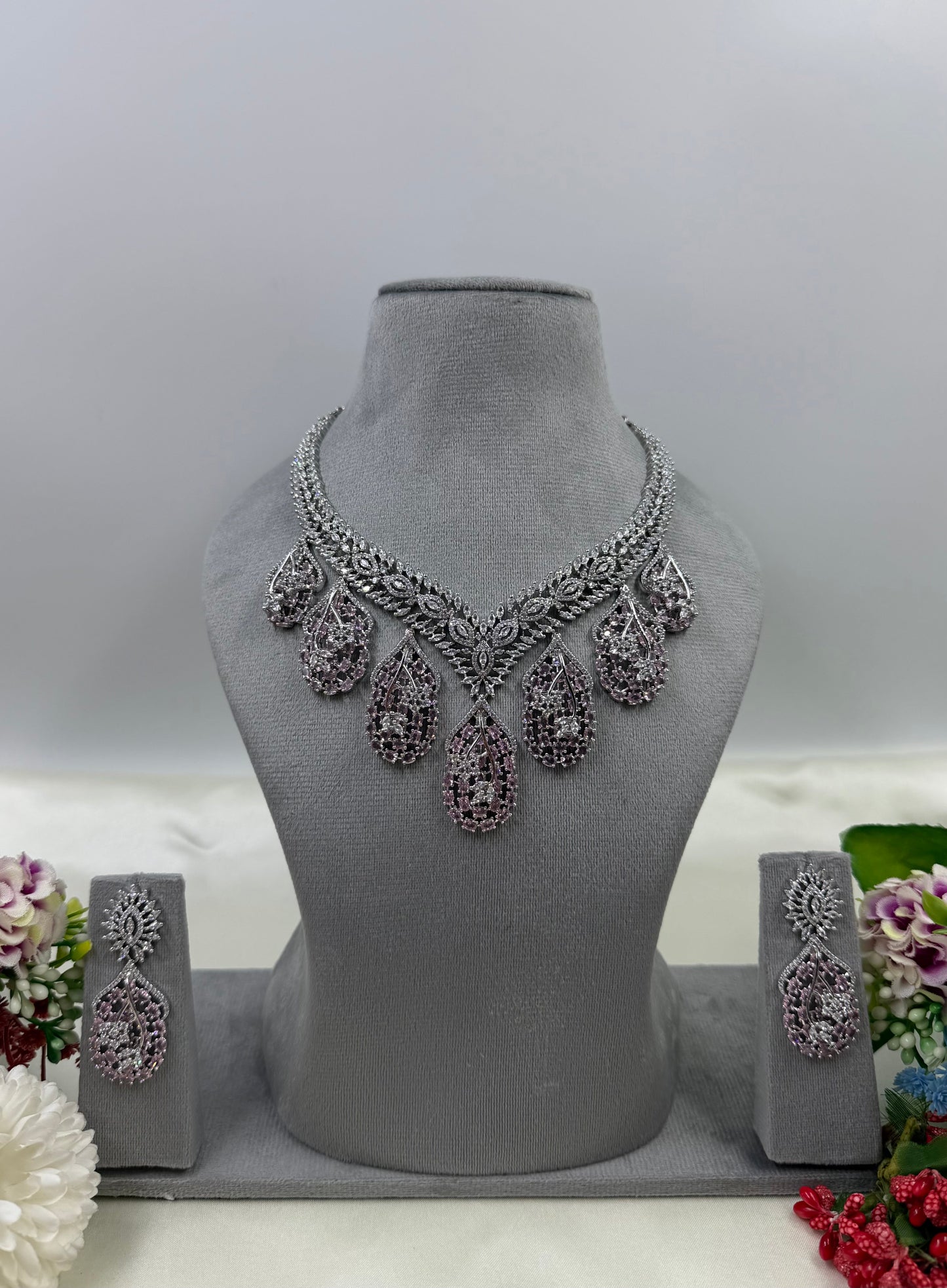 Hansika American Diamond Necklace
