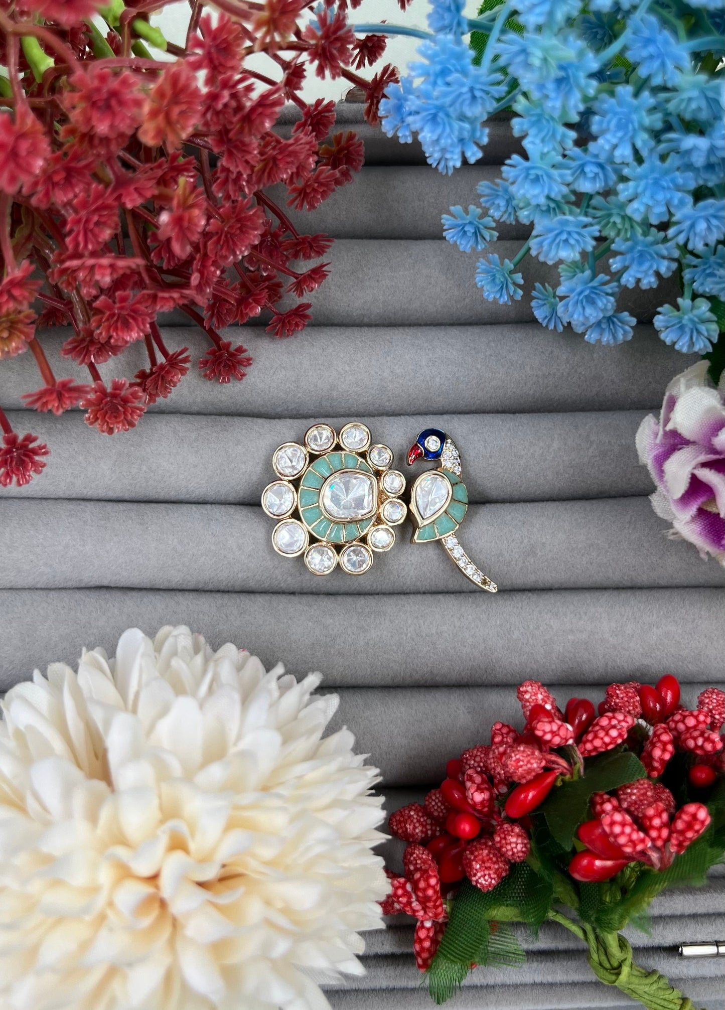 Riwaayat Moissanite Ring (Adjustable)