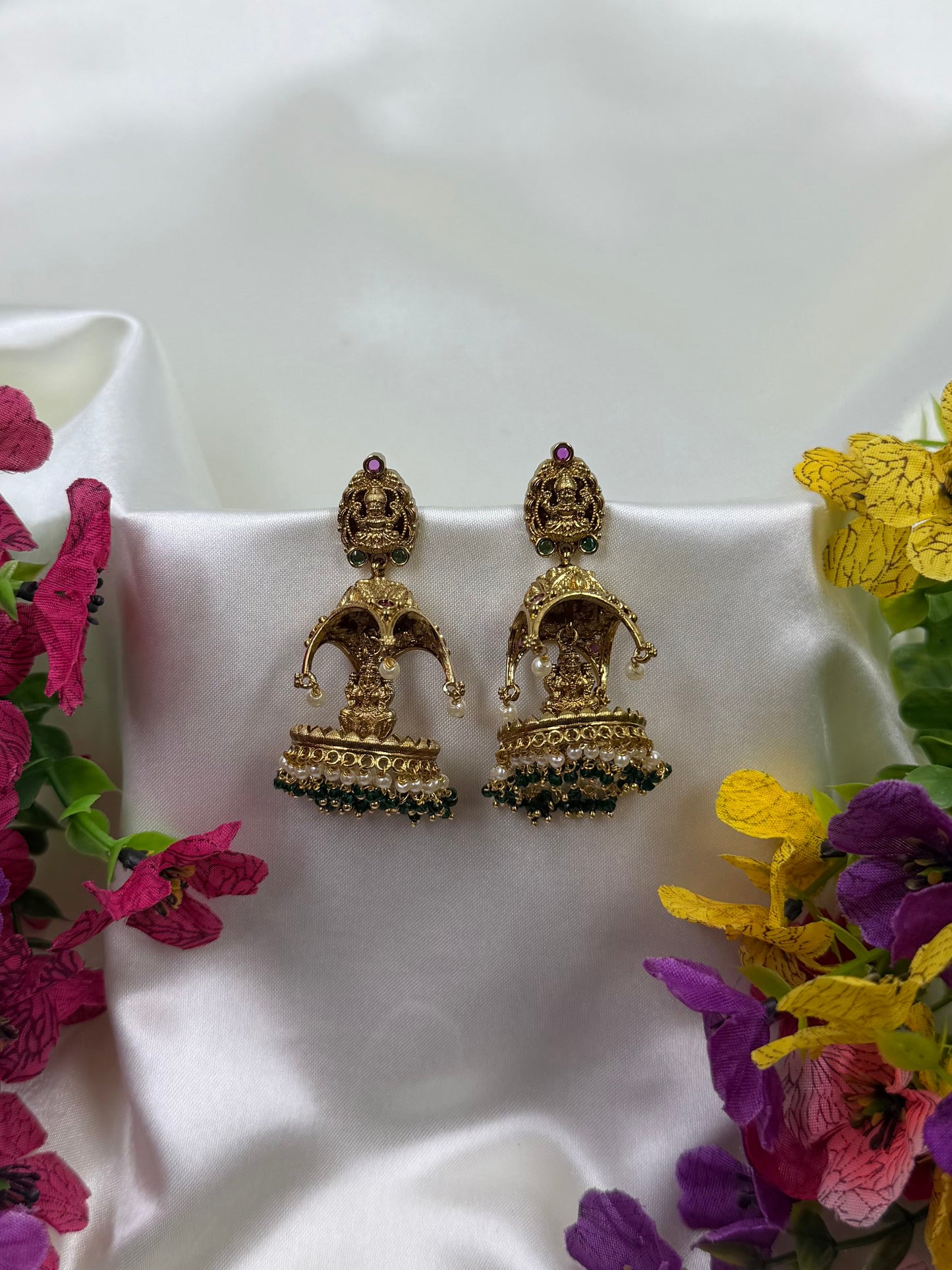 Sridevi Traditional Temple Earing