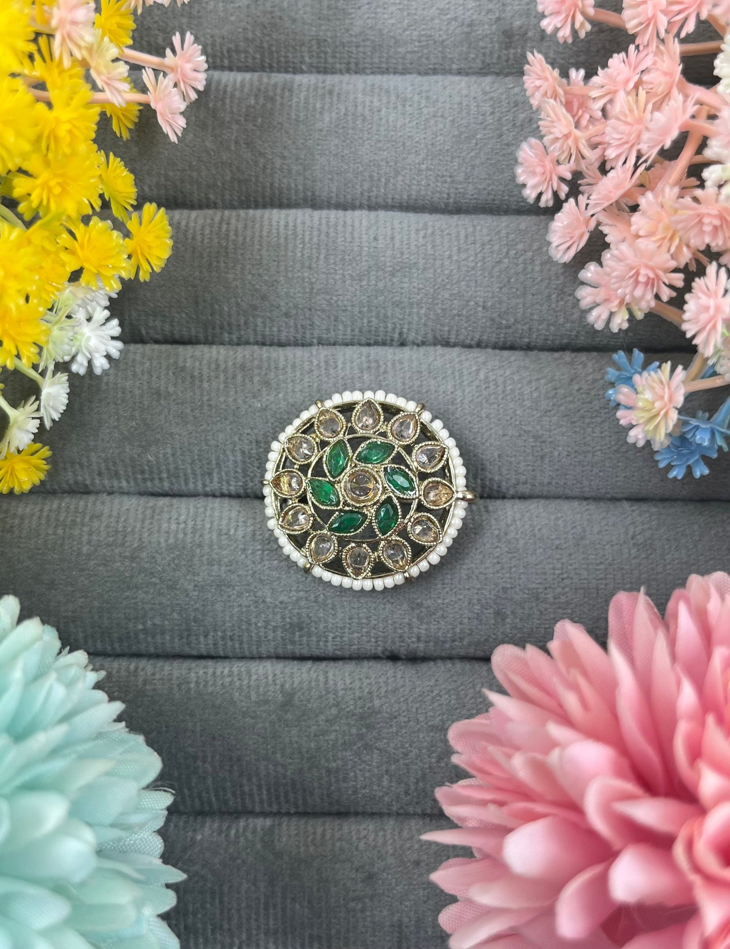 Shikha Victorian Ring (Adjustable)
